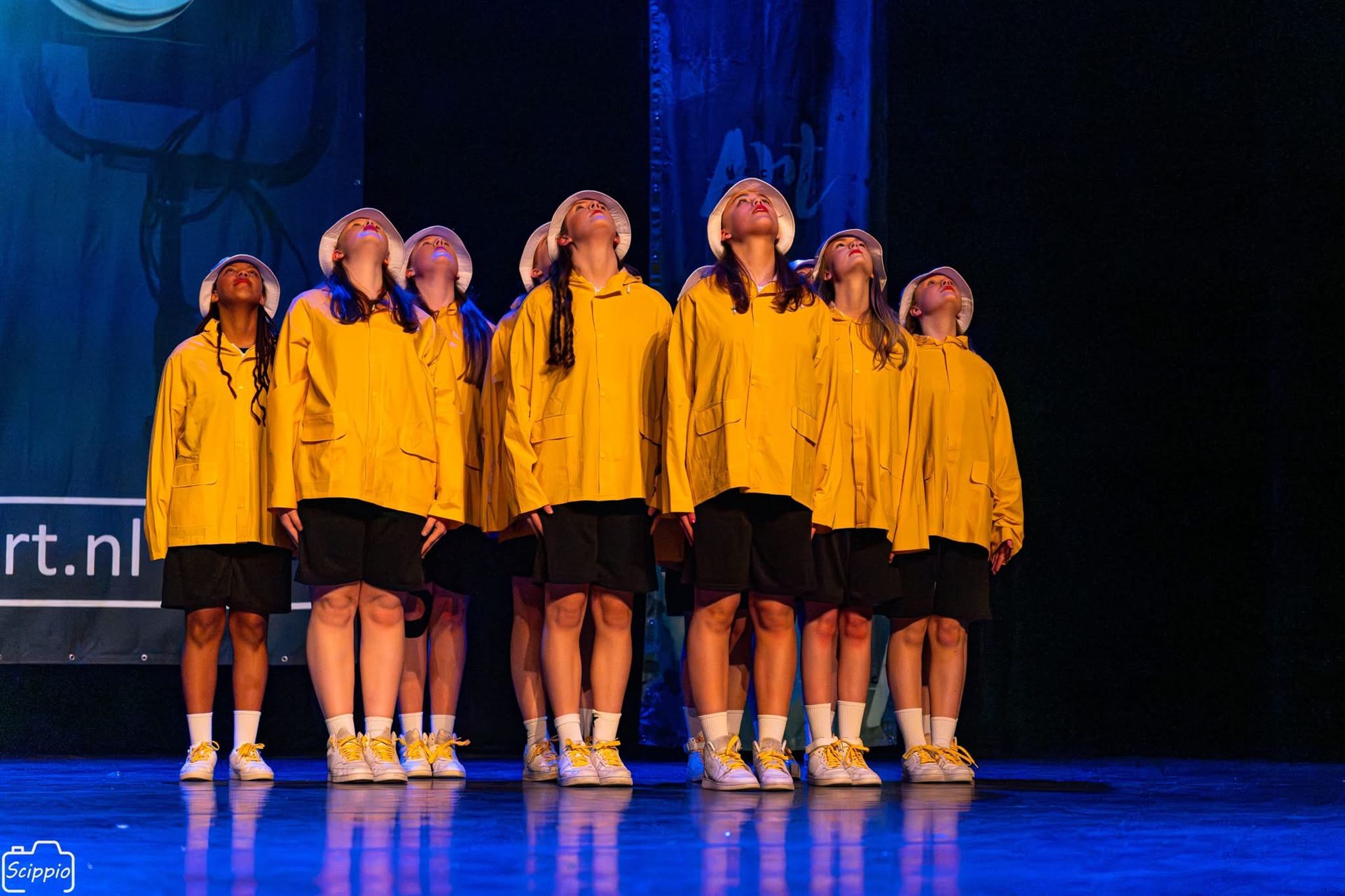 Streetbeatz-dansers tijdens een optreden